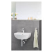 Grohe 39424000 - Umývátko 453x354 mm, s přepadem, 1 otvor pro baterii, alpská bílá