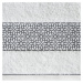 Bavlněný froté ručník s bordurou MELANY 50x90 cm, bílá, 500 gr Mybesthome Varianta: ručník - 1 k