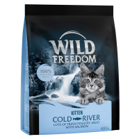 Wild Freedom granule, 400 g za skvělou cenu! - Kitten „Cold River“ – s lososem