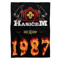 IMPAR Fleecová deka Hasičem od roku - 1987