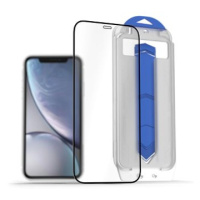 AlzaGuard 2.5D Glass EasyFit DustFree 2 Pack pro iPhone 11 / XR s instalačním rámečkem