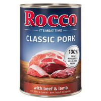 Rocco Classic Pork 6 x 400g - hovězí a jehněčí