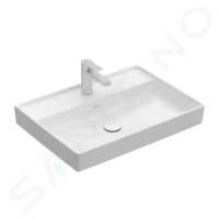 VILLEROY & BOCH Collaro Umyvadlo 650x470 mm, bez přepadu, otvor pro baterii, alpská bílá 4A33660