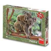 Puzzle Koala s mláďátkem 300 XL dílků - Dino