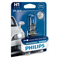 Autožárovka Philips WhiteVision 12258WHVB1 H1 P14,5S 12V 55W s homologací
