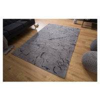 Estila Stylový koberec Abstrakt šedý