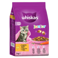 Whiskas Junior s kuřecím masem - 7 kg