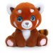 Keel Toys SE1537 Keeleco Panda červená - eko plyšová hračka 16 cm