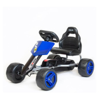 Dětská šlapací motokára Go-kart Baby Mix Speedy modrá