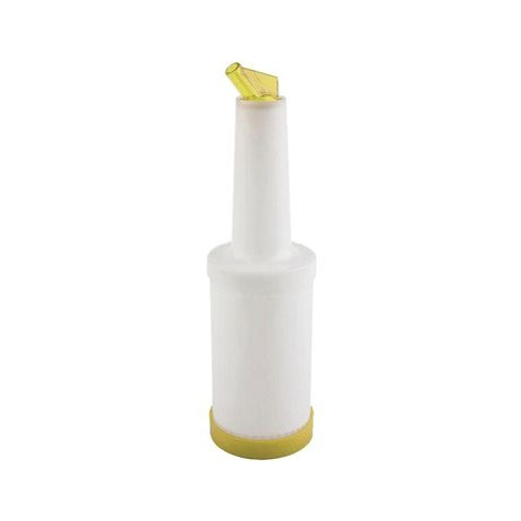 Dávkovací a skladovací láhev plast APS 1 l žlutá