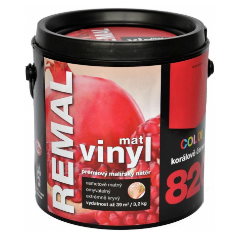 Remal Vinyl Color mat korálově červená 3,2kg BAUMAX