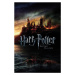 Plakát, Obraz - Harry Potter and the Deadly Hallows: Part 2 - Burning Hogwarts, (80 x 120 cm)