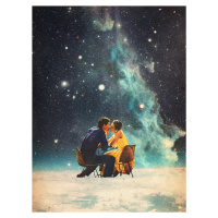 Ilustrace Take You To the Stars for a Second Date, Frank Moth, (30 x 40 cm)