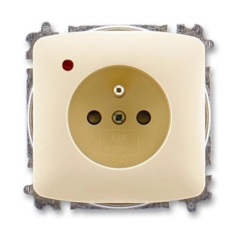 ABB Tango zásuvka slonová kost 5599A-A02357 C s přepěťovou ochranou