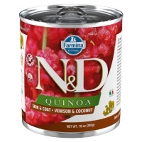 N&D Quinoa Dog Adult Venison & Coconut 285 g