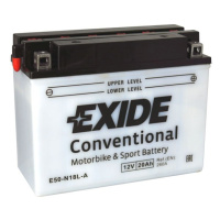 Motobaterie EXIDE BIKE Conventional 20Ah, 12V, E50-N18L-A