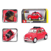 Bburago 1:24 Fiat 500L (1968) Red