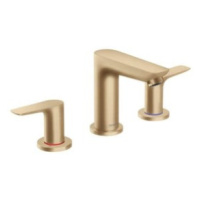 Umyvadlová baterie Hansgrohe Talis E s výpustí kartáčovaný bronz 71733140