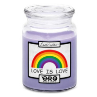 IMPAR Svíčka s vůní levandule - LGBT Rainbow 500 g