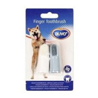 DUVO+ Zubní kartáčky na prst pro psy 2ks