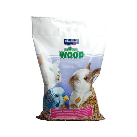 Vitakraft Pet Nature wood-dřevěné peletky 5l