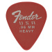 Fender 351 Dura-Tone Picks 0.96 Fiesta Red