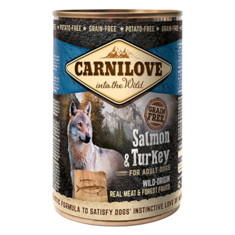 Carnilove Adult Wild Meat 12 x 400 g pro psy - losos, krůta