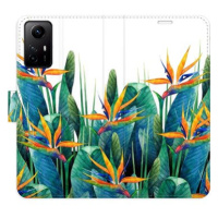 iSaprio flip pouzdro Exotic Flowers 02 pro Xiaomi Redmi Note 12S