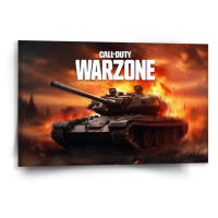 Sablio Obraz Call of Duty Warzone - tank - 60x40 cm