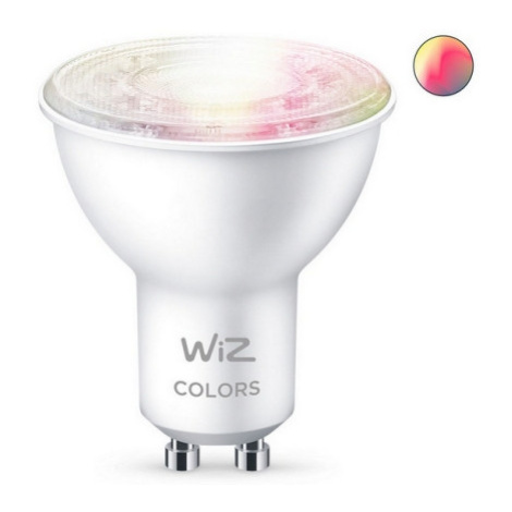 Chytrá LED žárovka GU10 WiZ PAR16 4,7W (50W) 2200-6500K/RGB WiFi stmívatelná, reflektor 36° Philips
