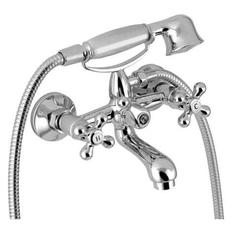 Novaservis Titania Retro II - Vanová baterie s příslušenstvím, chrom 99121,0