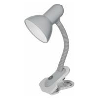 Kanlux SUZI stolní lampa stříbrná HR-60-SR max.1x60W E27 s klipem 07150