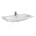 Geberit 500.642.01.8 - Umyvadlo 900x480 mm, s otvorem pro baterii, s přepadem, s KeraTect, bílá