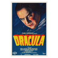 Obrazová reprodukce Dracula (Vintage Cinema / Retro Movie Theatre Poster / Horror & Sci-Fi), (26