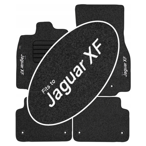 Jaguar Xf I Fl 2WD 2012-2015 Koberečky s Haftem