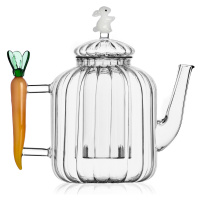 Ichendorf Milano designové konvice Teapot Optic Carrot and White Rabbit
