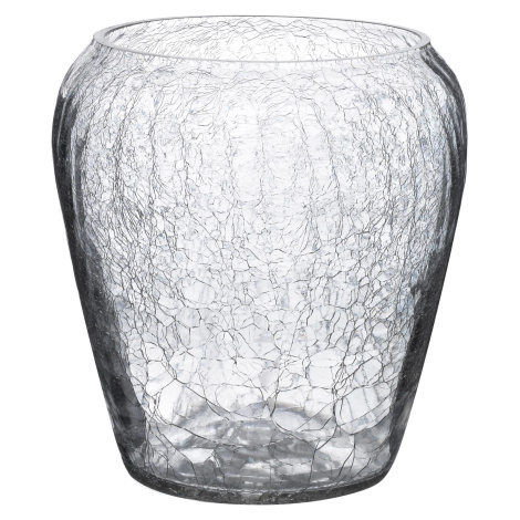 Mondex Skleněná váza Serenite 19x21 cm čirá
