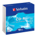 VERBATIM CD-R 700MB, 52x, slim case 10 ks