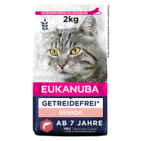 Eukanuba Senior Grain Free bohaté na lososa - 3 x 2 kg