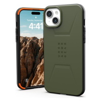 UAG Civilian MagSafe, olive drab - iPhone 15 Plus (114306117272) Olivově zelená
