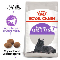 Royal Canin Sterilised 7+ - granule pro stárnoucí kastrované kočky - 400g