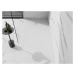 MEXEN/S Stone+ obdélníková sprchová vanička 180 x 90, bílá, mřížka bílá 44109018-W