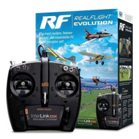 RealFlight Evolution RC letecký simulátor, ovladač InterLink DX