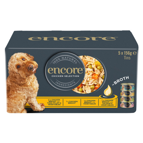 Encore mix konzerv 20 x 156 g - Chicken Selection