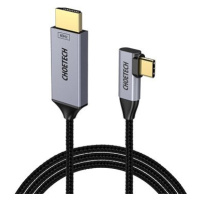 ChoeTech USB-C to HDMI 90° Thunderbolt 3 Compatible 4K@60Hz Cable 1.8m