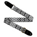 Cascha CUS-JW1 Ukulele Strap Jacquard - Ethnic Black & White