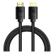 Kabel HDMI 2.1 Baseus High Definition Series, 8K 60Hz, 3D, HDR, 48Gbps, 1m (černý)