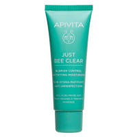 APIVITA Just Bee Clear hydratační krém na pleť se sklonem k akné 40 ml