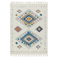 Béžový koberec Asiatic Carpets Rhombus, 80 x 150 cm