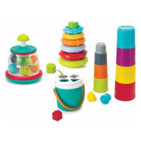 INFANTINO - Sada hraček 3v1 Stack, Sort & Spin